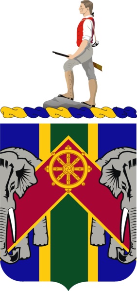 Arms of 159th Military Police Battalion, US Army