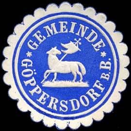 Wappen von Göppersdorf/Arms of Göppersdorf