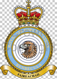 Coat of arms (crest) of the RAF Station Benbecula, Royal Air Force