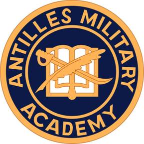 Coat of arms (crest) of Antilles Millitary Academy Junior Reserve Officer Training Corps, US Army