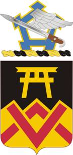 Coat of arms (crest) of the 173rd Support Battalion, US Army