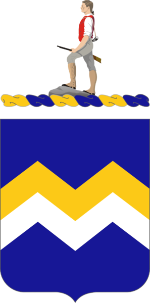 Coat of arms (crest) of the 416th (Infantry) Regiment, US Army