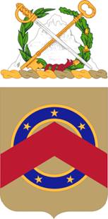 Coat of arms (crest) of 125th Support Battalion, US Army