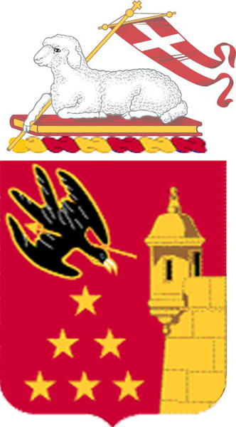 Arms of 201st Regiment, Puerto Rico Army National Guard