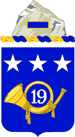 Coat of arms (crest) of 19th Infantry Regiment, US Army