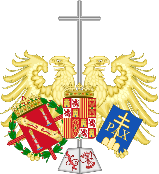 Arms (crest) of Benedictine Abbey of the Holy Cross of the Valley of the Fallen