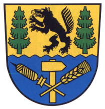Wappen von Teichwolframsdorf/Arms of Teichwolframsdorf
