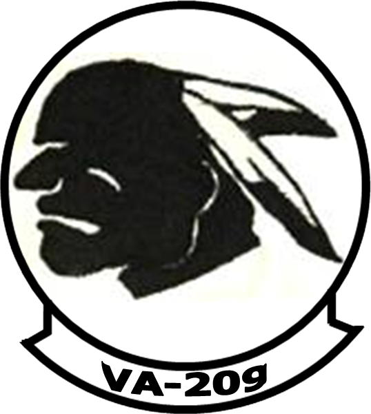 Arms of Attack Squadron (VA) 209, US Navy