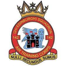 Coat of arms (crest) of the No 142 (2nd Edinburgh) Squadron, Air Training Corps