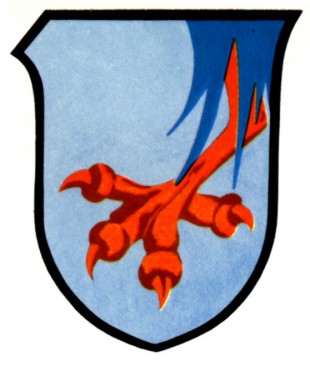 Coat of arms (crest) of the Bomber Wing (KG) 76 Florian Geyer, Germany