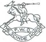 Coat of arms (crest) of 14th Horse (The Scinde Horse), Indian Army