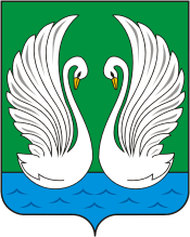 Arms (crest) of Lebyazhsky Rayon