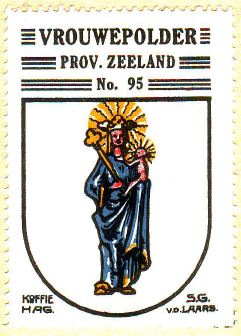 Wapen van Vrouwenpolder/Coat of arms (crest) of Vrouwenpolder