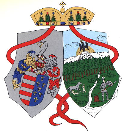 Arms (crest) of Beszterce-Naszód Province