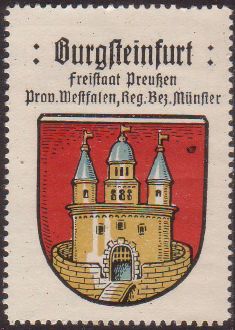 Wappen von Burgsteinfurt/Coat of arms (crest) of Burgsteinfurt