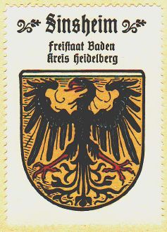 Wappen von Sinsheim/Coat of arms (crest) of Sinsheim