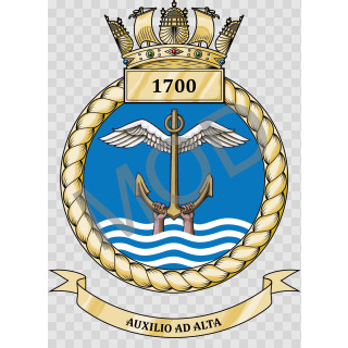 Coat of arms (crest) of the No 1700 Squadron, FAA