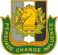 Coat of arms (crest) of Psychological Operations Corps, US Army