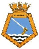 Coat of arms (crest) of the RFA Sir Bedivere, United Kingdom