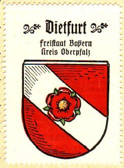 Wappen von Dietfurt an der Altmühl