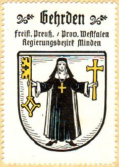 Wappen von Gehrden (Brakel) / Arms of Gehrden (Brakel)