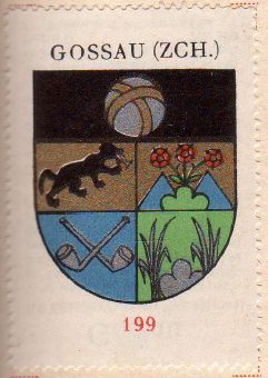 Wappen von/Blason de Gossau (Sankt Gallen)