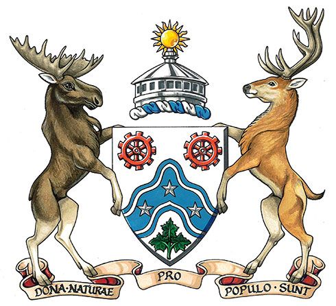 Arms of Hydro-electric Power Commission of Ontario