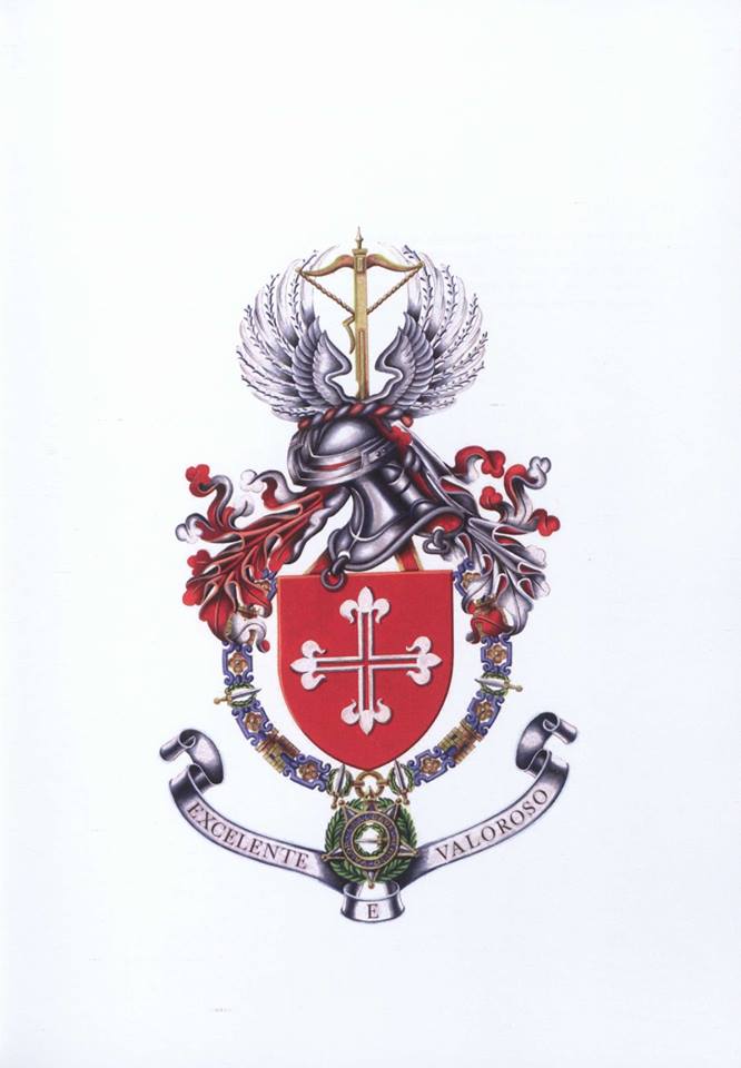 center Arms of Infantry Regiment No 2, Portuguese Army