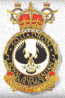 Coat of arms (crest) of the No 2 Squadron, Royal Australian Air Force