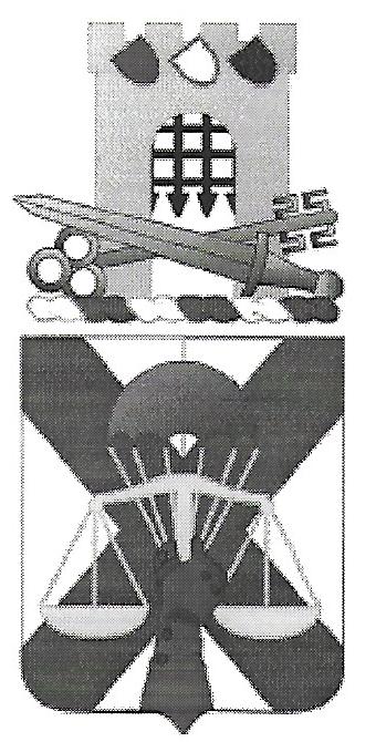 Arms of 10th Military Police Battalion, US Army