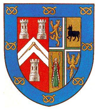 Arms (crest) of Provincial Grand Lodge of Staffordshire