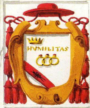 Arms (crest) of Vitaliano Borromeo
