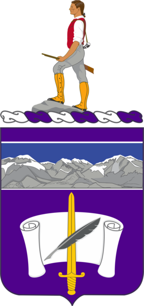 Arms of 440th Civil Affairs Battalion, US Army