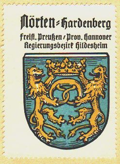Wappen von Nörten-Hardenberg/Coat of arms (crest) of Nörten-Hardenberg