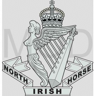 Coat of arms (crest) of the North Irish Horse, British Army