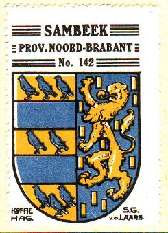 Wapen van Sambeek/Coat of arms (crest) of Sambeek