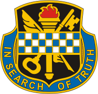 Coat of arms (crest) of 372nd Military Intelligence Battalion, US Army