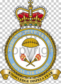 Coat of arms (crest) of the Airborne Delivery Wing, Royal Air Force