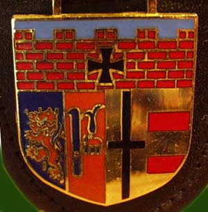 Coat of arms (crest) of the District Defence Command 345, German Army