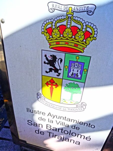 Escudo de San Bartolomé de Tirajana/Arms of San Bartolomé de Tirajana