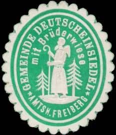 Wappen von Deutscheinsiedel/Arms of Deutscheinsiedel