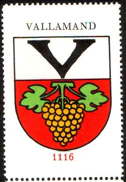 Wappen von/Blason de Vallamand