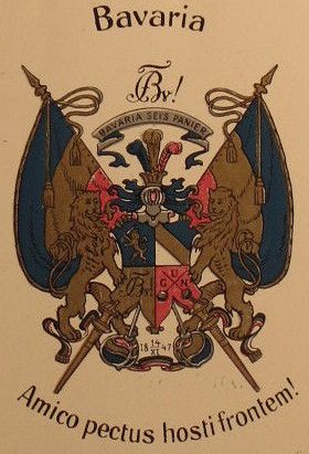 Wappen von Corps Bavaria zu Karlsruhe/Arms (crest) of Corps Bavaria zu Karlsruhe