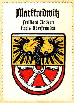 Wappen von Marktredwitz/Coat of arms (crest) of Marktredwitz
