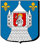 Blason de Sainte-Geneviève-des-Bois (Essonne)/Arms of Sainte-Geneviève-des-Bois (Essonne)