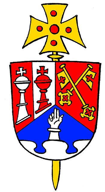 Arms (crest) of Diocese of Lausanne, Geneva and Fribourg