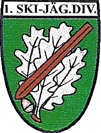 Coat of arms (crest) of the 1st Ski Jaeger Division, Wehrmacht