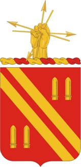 Coat of arms (crest) of the 42nd Field Artillery Regiment, US Army