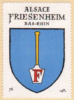 Blason de Friesenheim (Bas-Rhin)