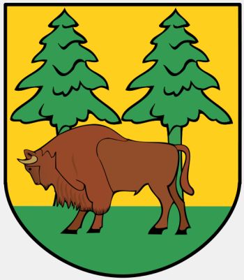 Arms of Hajnówka (county)